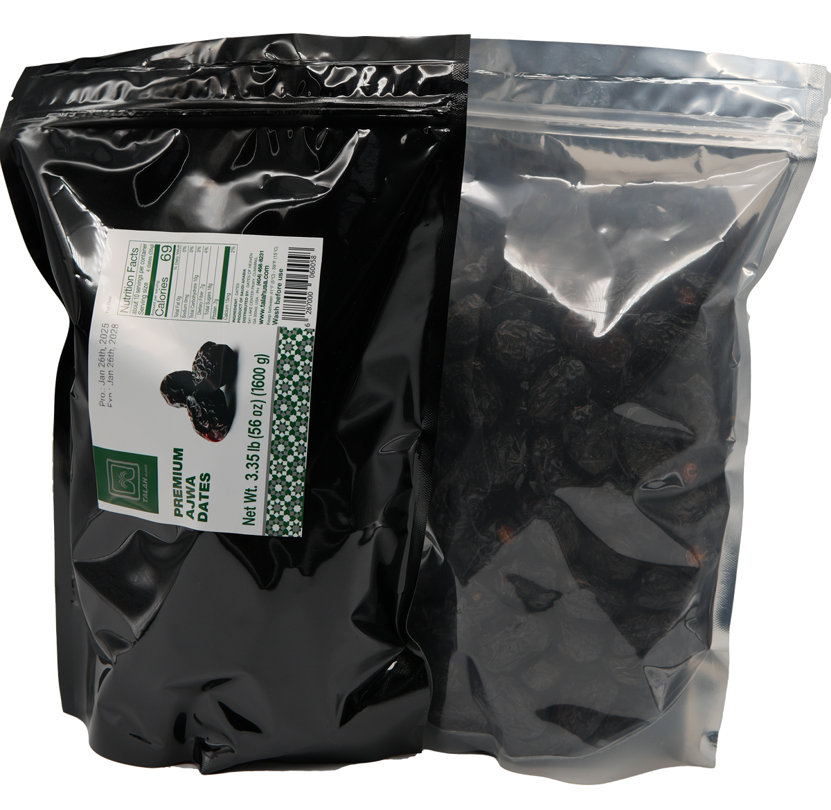 Ajwa Dates 1600g / 3.52lbs – Dates Of Heaven